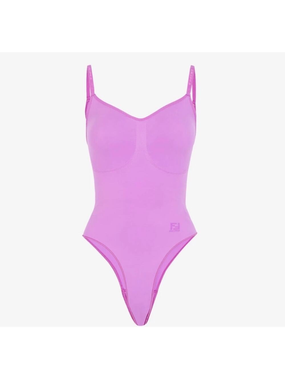 Fendi x SKIMS Colorado Purple Sculpting Thong Bodysuit Size S NWT